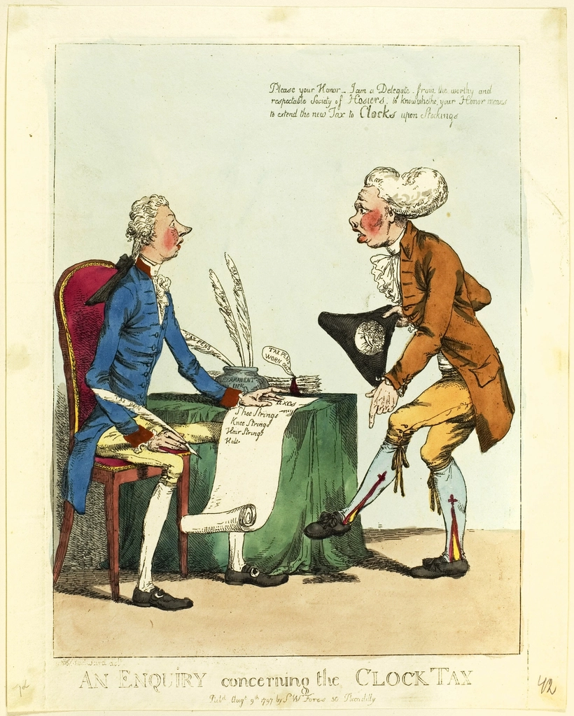 Enquiry Concerning Clock Tax Charles